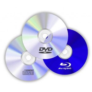 CD, DVD RW диски 