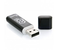 Накопитель USB 2.0 Smart Buy 8GB Glossy series Black