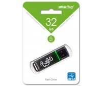 Накопитель USB 2.0 Smart Buy 32GB Clossy series Black