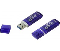 Накопитель USB 2.0 Smart Buy 16GB Glossy series blue