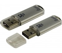 Накопитель USB 2.0 Smart Buy 32GB V-Cut Silver