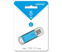 Накопитель USB 2.0 Smart Buy 8GB V-Cut blue