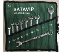 SATA 9PCS/8-19mm набор ключей (рожково/накидных) комплект 9 шт