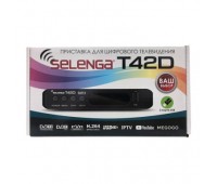 Цифровая приставка DVB-T2 Selenga Т42D