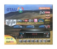 Цифровой ресивер DVB-T2 OTAU T999 синяя коробка (Wi-Fi) + HD плеер/20