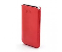 Чехол DM Solo р22 кожа красная: HTC Wildfire S/Samsung Diva S7070 А36477