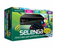 DVB-T2 телевизионная приставка Selenga HD80