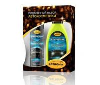 Набор "Astrohim" Ас-577 автошампунь "Synthetium" 500 мл, полироль панели
