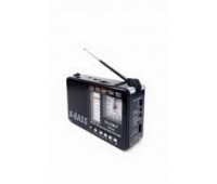 Радиоприемник ХВ-402 (Micro SD+ USB, FM, фонарик) Часы