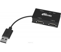 USB - Хаб RITMIX CR-2322 black