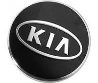 Заглушка литого диска KIA Black D49,1-59,3 мм