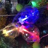 Гирлянда "Шарики (д-8) светодиодная елка внутри 2.5 метров (шнур к шарикам 50 см) RGB в категории ГИРЛЯНДЫ