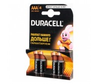 Батарейка Duracell LR03-4BL 4*4 BASIC Элемент питания