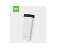 Аккумулятор GOLF LCD22/20000 mah/LED дисплей/In Micro usb,Type-C/Out Type-C,USB1А,2.1A/White