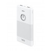 Аккумулятор Perfeo SPLASH Powerbank 10000 mah + Micro usb /In Micro usb /Out USB 1 А, 2.1A/ White
